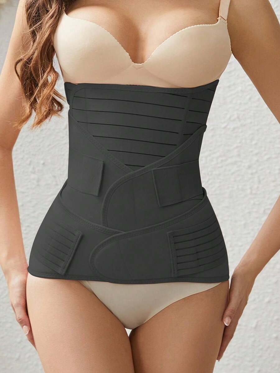 Women's Slimming Girdle, Tummy Control Shapewear - 黑色 - 查看 1