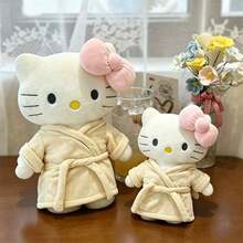 1 pièce Peignoir, Pyjama, Peluche, Oreiller de sommeil, Cadeau d'anniversaire, Cadeau de la Saint-Valentin, Souvenir - Gris pâle - Voir 6