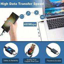 Juego de cargador portátil de 45W, compacto y portátil, adecuado para teléfonos inteligentes, tabletas y portátiles - Tipo de Enchufe A USA (110-127V) - Ver 5