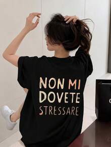 Women T-Shirts - Black - View 1