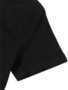 No dejes que las emociones se conviertan en un delito. Camiseta con temática de gestión de emociones. - Negro - Ver 6