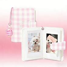 28-Page Mini Photo Album, Compatible With Fujifilm Mini 13 12 11 SE 41 Instant Camera 2.15x3.4 Inch Photo Paper, PU Material With Cover Display Mini Photo Album Book - View 9