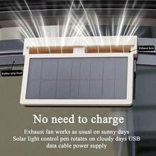 太陽能汽車排氣扇 車用通風冷卻扇 緊湊型太陽能汽車通風扇 車窗擋風玻璃通風系統 散熱冷卻風扇 夏季冷卻風扇 除臭通風 透氣便攜式窗戶空氣循環風扇 汽車配件 - A - 查看 5