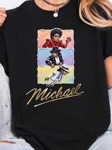 Women T-Shirts - Black - View 1