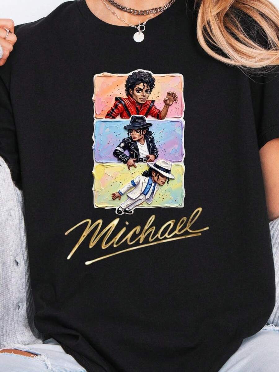Women T-Shirts - Black - View 1