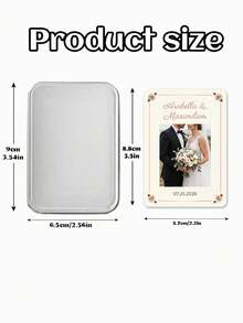 Personalized Custom Photo & Text Playing Cards, Romantic Keepsake Deck For Wedding/Anniversary, Custom Gift For Couples, Unique Collectible Card Set For Game Night & Souvenirs - Multicolor - View 8