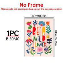 1/3PCS Canvas Wall Art Posters For Room Home Decor Optional Frame Room Decor Room Decoration Stuff Bedroom Decor Baby RoomDecorationGirlyBedroom Decor - Multicolor - View 23