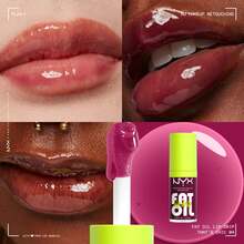 NYX Fat Oil Lip Drip 04 That's Chic 彩妆唇彩唇彩 0.16oz/4.8ml 保湿透明光泽调理配方舒适轻盈女友妻子母亲朋友生日毕业派对旅行露营户外学校校园旅行节日夏季秋季万圣节夏季精选夏季必备品夏季经典闪亮珠光饰面现代甜美 - 04 That's Chic - 查看 4