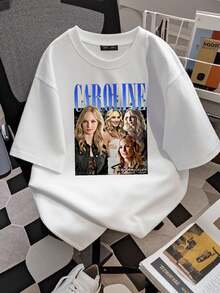 Women T-Shirts - [White] - View 2