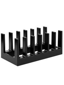 1 pieza Organizador de almacenamiento de tapa de olla de cocina multifuncional, tabla de cortar para encimera, accesorio de cocina de plástico ahorra espacio - Versión mejorada multicolor - Ver 10