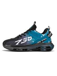 Zapatillas de baloncesto para hombre, diseño de malla transpirable, máxima comodidad. Zapatillas de running para exteriores con absorción de impactos, tecnología de amortiguación de alto rebote, carrera talla grande suave y cómoda, soporte mejorado, diseño blanco elegante, adecuado para rendimiento deportivo y uso diario - Amoratado - Ver 12