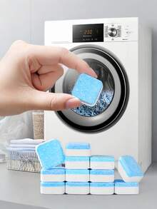 Washing Machine Cleaning Tablets - Effervescent Deep Cleaning And Descaling, Suitable For Washing Machines, Home Use - White 1pc - View 9