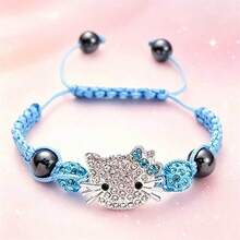 Sanrio 1/Piece Hello Kitty Colorful Bracelet - Colorful Cartoon Character Jewelry, Fashionable And Versatile, Sweet Birthday Gift, Valentine's Day Gift, Suitable For Friends And Family Collection Jewelry, Adjustable Buckle Design, Women's Exclusive, Graduation Season Gift, Party, Festival Party, Four Seasons Perfect Choice - Cartoon - View 13