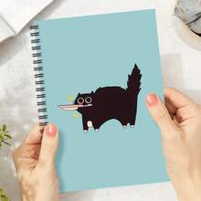 Spiral Notebook With Design, Sold As A 1 Piece - Suitable For Office And School Diaries, A Great Gift For Working Professionals, Female Teachers, And Students - F - View 4