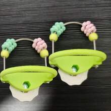 Bird Chewing Toy With Perch, Parrot Interactive Toy, Relieve Boredom, Durable Bird Cage Toy, Flower Design, Suitable For Small Birds And Parrots - A+B - View 13