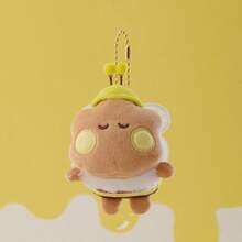 SKZOO BT21 Juguetes de Peluche de Dibujos Animados Anime Lindos Serie Minini HONEY BEE Abejita de Peluche Llaveros y Encantos de Bolsa-Perfecto para Fans de ARMY, Coleccionistas, Cumpleaños y Parejas - Multicolor - Ver 10