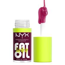 NYX Fat Oil Lip Drip 04 That's Chic 彩妆唇彩唇彩 0.16oz/4.8ml 保湿透明光泽调理配方舒适轻盈女友妻子母亲朋友生日毕业派对旅行露营户外学校校园旅行节日夏季秋季万圣节夏季精选夏季必备品夏季经典闪亮珠光饰面现代甜美 - 04 That's Chic - 查看 5