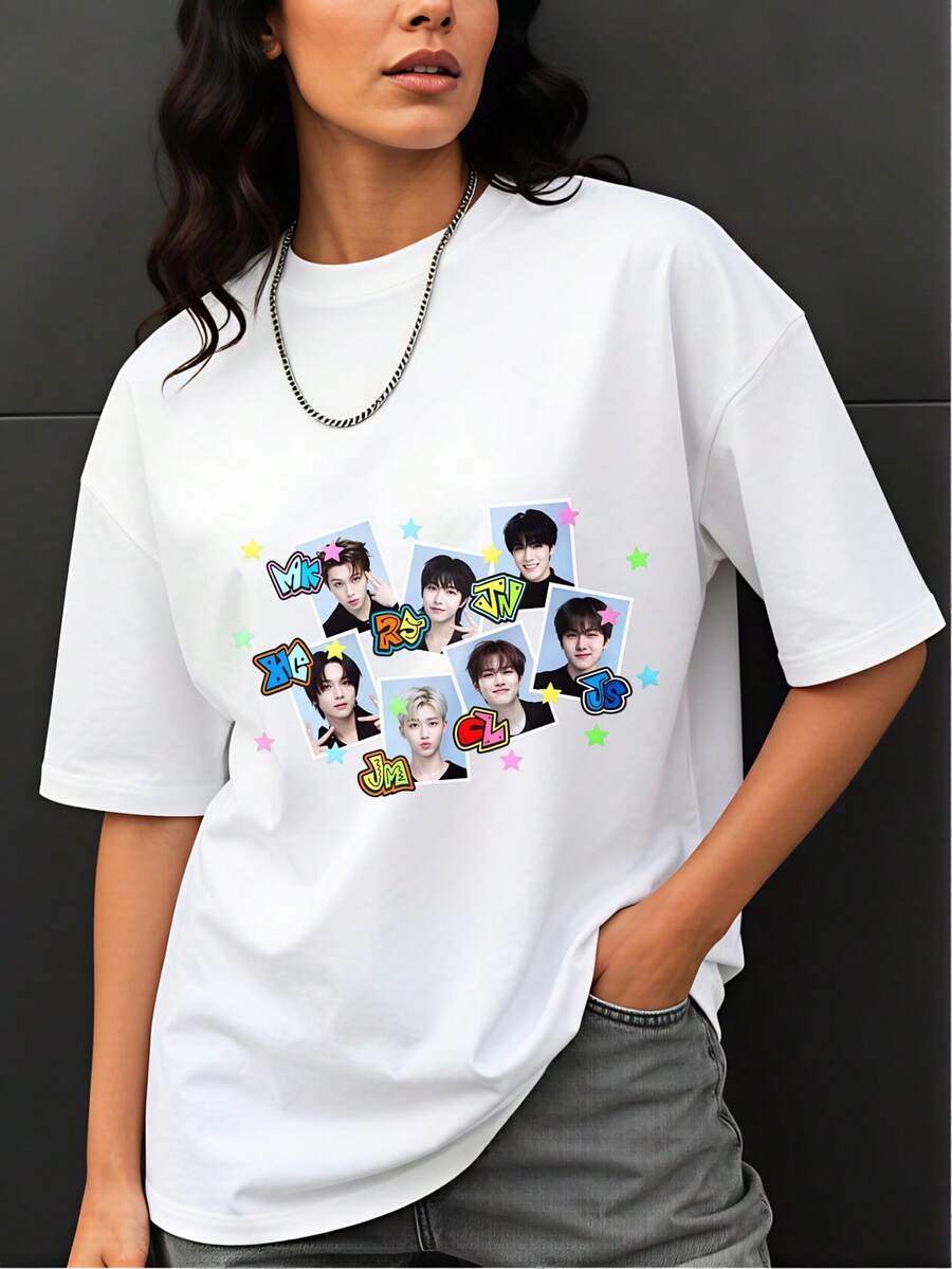 Women T-Shirts - White - View 1
