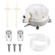 Air Differential Pressure Switch 20-200Pa Adjustable Micro- Pressure Air Switch - Single Piece - View 3