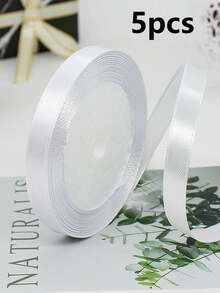 10 PCS~1 PC Pita Pembungkus Kado Warna Polos, Pita Satin 25 Yard, Pita Tipis Tenun Lebar 1cm, Pita Pembungkus Kado, Digunakan untuk Pembungkus Kado, Kue, dan Kerajinan Tangan, Natal, Buket, Kue, Pita, Pembatas Buku, Perlengkapan Pesta, Dekorasi Liburan, Pembungkus Kado - beraneka warna - View 21