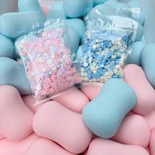 New Soap Ball Squishy Soap Stress Ball Fidget Toy Crunchy Squeeze Ball Round Blocks Filled ASMR Anti Stress Toys For Adults - A - Xem 3