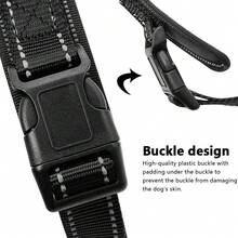 1pc Reflective Pink Korean Velvet Rhinestone Dog Harness, Adjustable Size, Breathable In Red & Black - Black - View 8