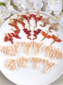 Cool Style Clay Cutter Molds, Dragon Shape Clay Cutters For DIY Earring Jewelry Making, Perfect For DIY Handmade Earrings Jewelry Making - Dragon - View 1