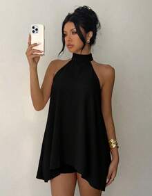 Swisz Women Jumpsuits - Black - View 5