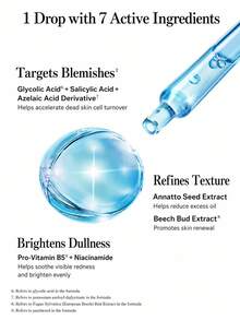 Lancôme 蘭蔻 [迷你] Clarifique Bx-Interceptor 治療精華 7ml / 這款雙效精華液兼局部治療產品旨在清除痤瘡並幫助防止新痤瘡斑塊形成 - Clarifique - 7ml - 查看 3