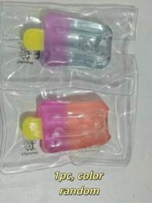 1個漸層透明冰淇淋棒棒糖慢回彈軟橡膠紓壓玩具，可愛迷你棒棒糖造型感官玩具可緩解焦慮，適合兒童與成人，教室獎勵、派對禮物袋填充/節日生日禮物 - 彩色 - 查看 12