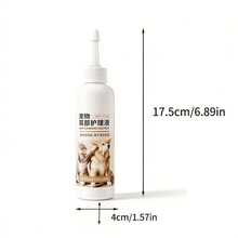 PC Petclear 寵物耳道清潔液 120ml 單瓶裝,犬貓通用耳洗液,溫和親膚不刺激配方,深層清潔耳道污垢與耳垢,快速去除耳道異味,長效維持耳道乾燥清潔,保護寵物耳部健康,適合日常定期耳道清潔與護理,居家寵物照護與美容通用護理產品 - 彩色 - 查看 13
