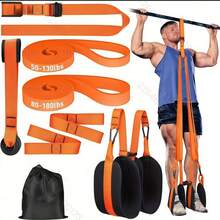 1pc Universal Heavy Duty Pull-Up Resistance Band, Adjustable Weight, Fitness Knee Support Strength Training, Can Be Used As Wall-Mounted Pull-Up Assist Band - Suspension Training Belt - View 10
