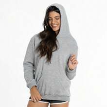 Set Of 2 Plain Kangaroo Jackets, Unisex, Comfortable Basic Winter Warmth - 2 Ashes - View 3