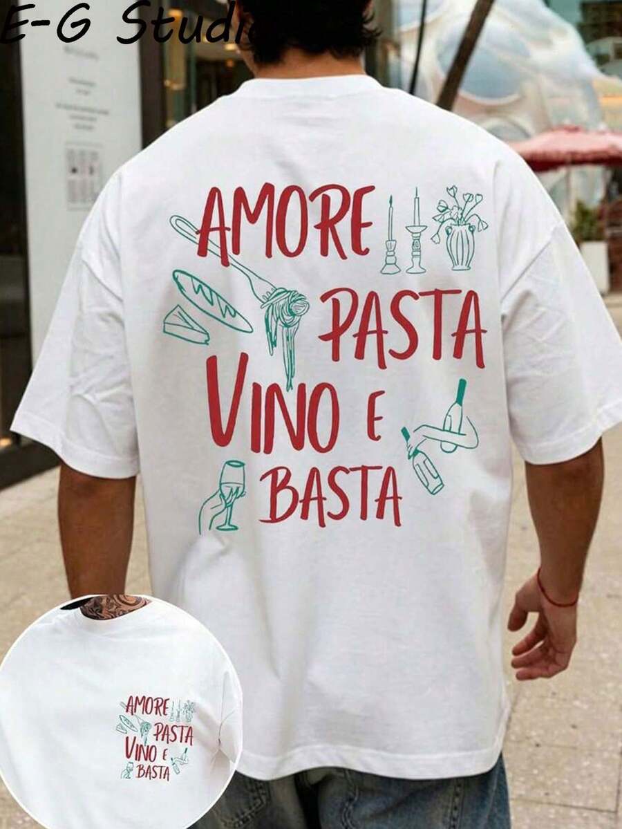 T-Shirts Hommes - Blanc - Voir 1