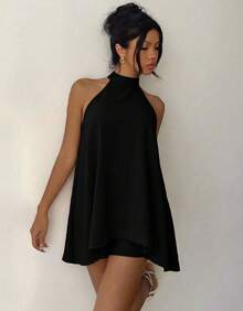 Swisz Women Jumpsuits - Black - View 3