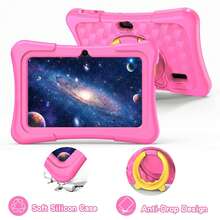 Qetupa Tableta para niños de 7 pulgadas, Android 13, 3GB RAM+64GB ROM, WiFi 2.4G, cámara dual 2MP+5MP, incluye control parental y software educativo, funda protectora a prueba de golpes - Azul - Ver 7
