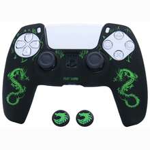 Dual Dragons Controller Skin Cover For 5 Controller, RALAN 1 Controller Protector Case+2 Customised Thumb Grips Caps - View 12