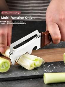 1 cái (3 trong 1) dụng cụ gọt đa năng cán gỗ cứng bằng thép không gỉ, có thể mở chai, phù hợp để gọt trái cây & rau củ như cà rốt, khoai tây, bí đao, mía, bí ngô, thiết kế cán cầm công thái học - Nhiều màu - Xem 8