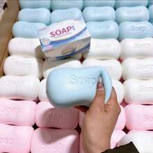 Bouncy Soft 8-Inch Super Soft Realistic Soap Slow Rebound High Elasticity Stress Relief Toy, Office Desk Decompression Creative Gift, Holiday Creative Surprise Gift - Multicolor - View 2