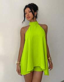 Women Jumpsuits - Yellow - View 3