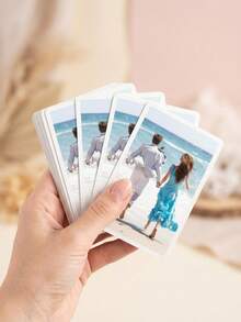 Custom Couple Photo Playing Cards, Personalized Romantic Deck With Your Photos For Anniversary, Valentine's & Date Nights,Custom Photo Deck As A Romantic Keepsake Gift,Playing Cards With Your Memories For Home Games - Multicolor - View 3