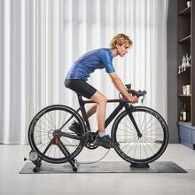 Bike Trainer, 6 Level Resistance, 26-29 In & 700C Wheels, Foldable Magnetic Bicycle Stationary Stand For Indoor Exercise Riding With Quick Release Skewer & Front Wheel Riser Block For Road Bikes - Magnetic - View 9