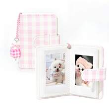 28-Page Mini Photo Album, Compatible With Fujifilm Mini 13 12 11 SE 41 Instant Camera 2.15x3.4 Inch Photo Paper, PU Material With Cover Display Mini Photo Album Book - View 8
