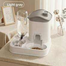 Automatic Pet Feeder & Water Bowl, Suitable For Cats And Small Dogs, Large Capacity Gravity Refill Design - 500ml - View 12