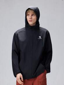 CAMEL CROWN Men's Outdoor Sun Protection Jacket, UV Protection, Waterproof, Cool, Moisture-Wicking, Quick-Drying. Suitable For Spring/Summer. Unisex Style. - Phantom Black - View 7