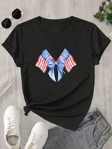 Halloween Graphic T-Shirt - Black - View 1