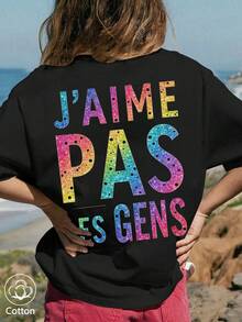 Women T-Shirts - Black - View 1