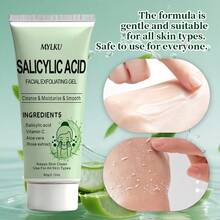 Salicylic Acid Cleansing Gel, MULTI ACTION CREAM With Salicylic Acid Essence, Collagen, Hyaluronic Acid, Alcohol-Free Formula, Deep Cleansing, Smoothing And Brightening, Daily Facial Exfoliation, Light Beige Care, Daily Skincare, Suitable For All Skin Types. Portable Design For Travel. 60g/2.12oz - 60g - View 7