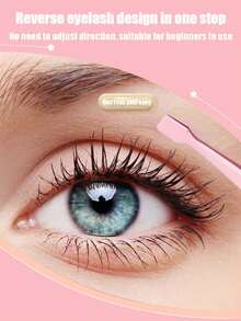 5/3/1pc Eyelash Tweezers - Flat Head Eyelash Tweezers. Professional Eyelash Tweezers, Dedicated Eyelash Tool For Lower Lashes, Suitable For Beginners, High Precision, Portable, Suitable For Outdoor Use, Eyelash Auxiliary Tool, Suitable For Artificial, Beauty Salon Use, Back To School Season (5/3/1pc) - Baby Pink - View 2