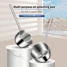 1pc Mini Butter Heater Small Pot, Milk Heating Pot, Stainless Steel Stew With Pouring Port, Used For Melting Chocolate And Candy Making, Suitable For Gas Stoves And Induction Cookers - View 1
